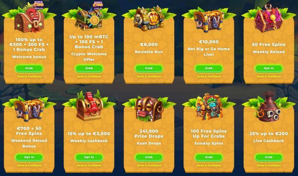 Wazamba Casino Offers
