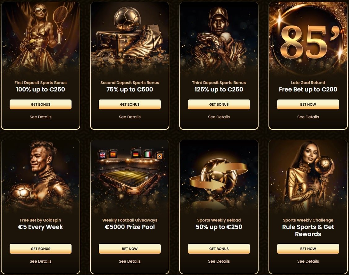 Gold Spin Sportsbook Promotions #1