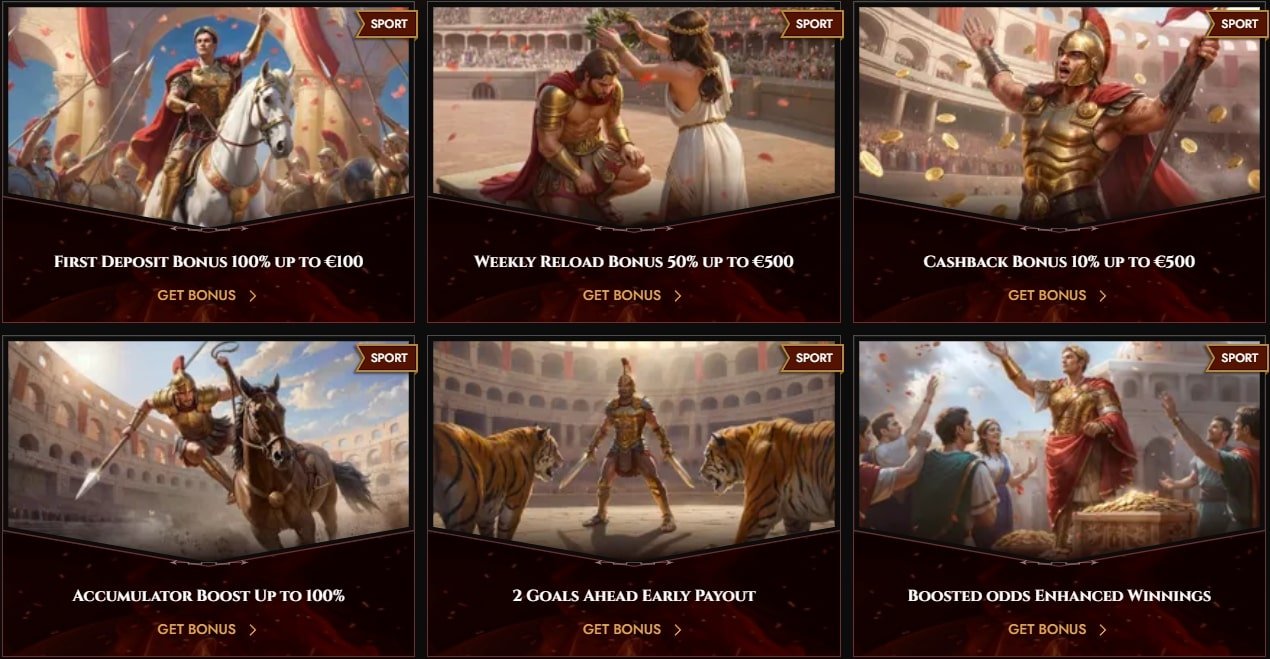 Legiano Sportsbook Promotions