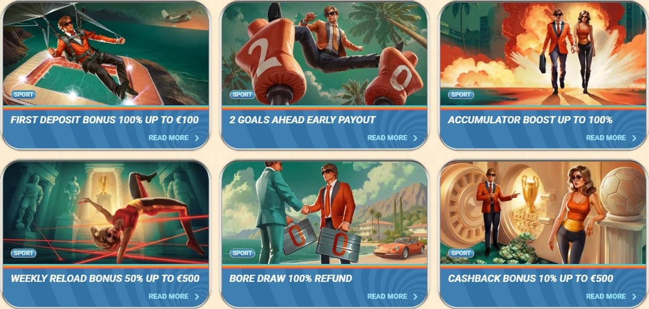 Vegasino Sportsbook Promotions