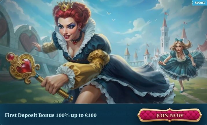 Bet Alice Sportsbook Welcome Bonus - 100% up to €100