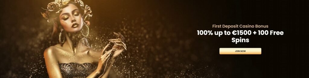 Goldspin Casino Welcome Bonus - 100% up to €1,500 + 100 Free Spins